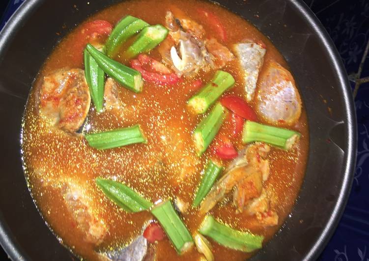 Tutorial memasak Asam Pedas ikan Negeri Malaka enak