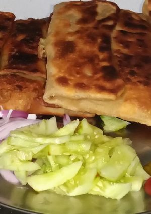 মোগলাই পরোটা (mughlai porota recipe in Bengali) রেসিপির প্রধান ছবি