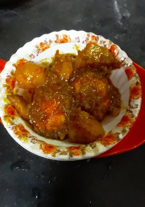 ডিমের ডালনা।(dimer dalna recipi in bengali) রেসিপির প্রধান ছবি