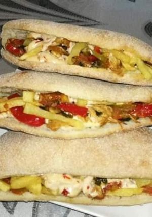 صورة لوصفة ساندويشات بالدجاج 😋
