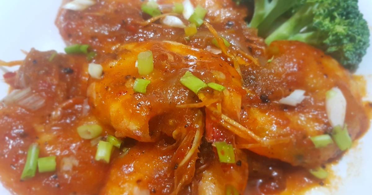 Resep Udang Saus Padang oleh Ika Wahyuni _ Bunda Azzam ...