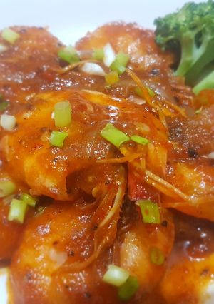Foto resep Udang Saus Padang