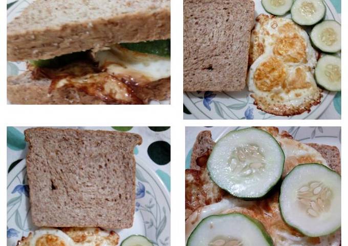 Healthy Wheat Bread Breakfast