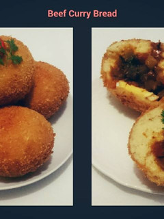 Foto resep Roti Goreng Kari Daging