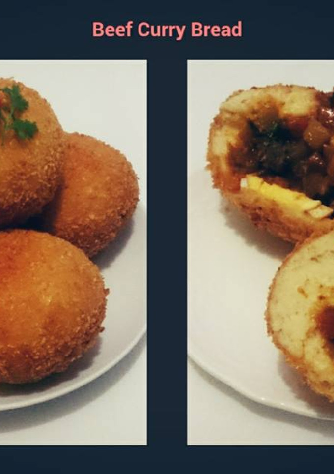 Foto resep Roti Goreng Kari Daging