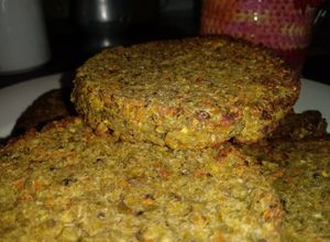 Una foto de Hamburguesas de arvejas