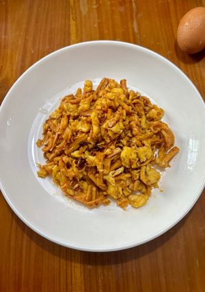 Foto resep Sosis Keju Telur Orak Arik