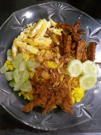 Cara Gampang Membuat Resep  Nasi Kuning Magicom Rice Cooker Super Gampang Anti Gagal yang Sempurna, Bikin Ketagihan