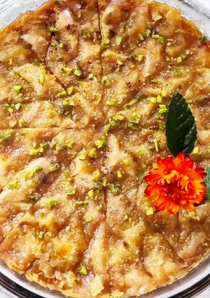 عکسی از دستور باقلوا یزدی