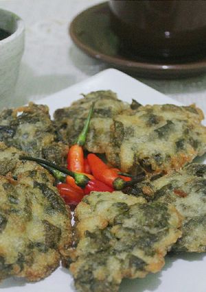 Foto resep Bakwan Daun Singkong