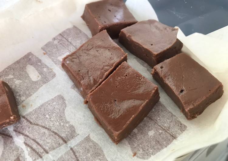 Easiest Way to Make Award-winning Microwave Fudge