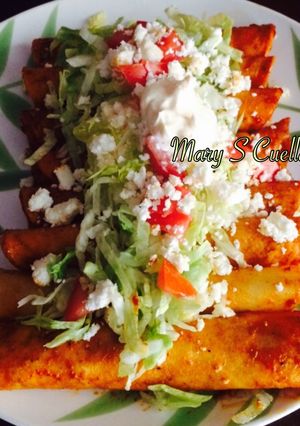 Una foto de Enchiladas Rojas 💖