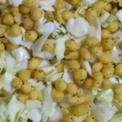A picture of Patta gobi salad.