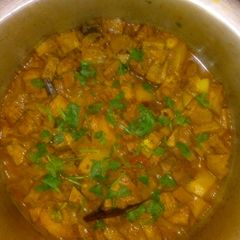 A picture of Jackfruit curry.