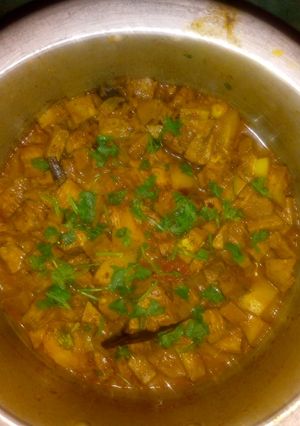 A picture of Jackfruit curry.