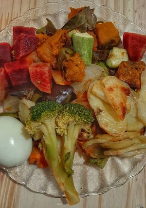Una foto de Verduras al horno 💗