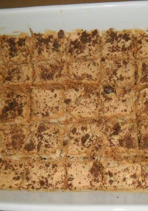 A picture of Peppermint tart.