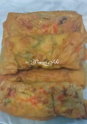 Foto resep LUMPIA BOOM (Isi Udang) homemade
