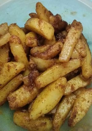 A picture of Fried Potato Fingers.