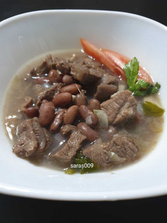 Foto resep Sup daging kacang merah