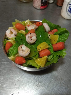 水果鮮蝦沙拉 的食譜成品照片