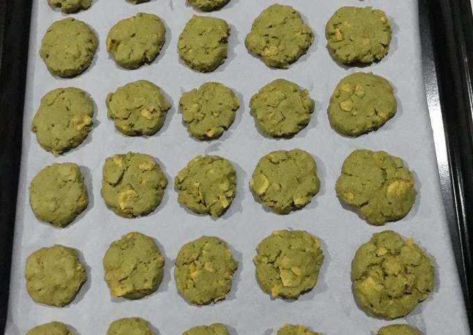 Recipe: Delicious Cookies matcha Endess Banget