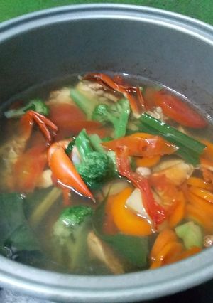 Foto resep Sup kepiting