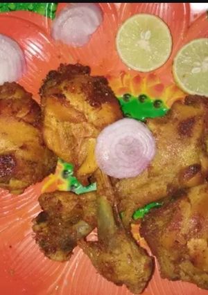 A picture of Roasted chicken.