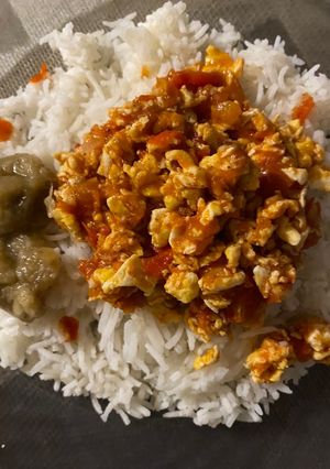 Une photo de Rougail d’œuf