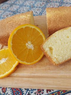 عکسی از دستور کیک پرتقالی 🍊🍊