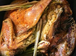 Hình của món Gà nướng lá chanh bằng nckd.