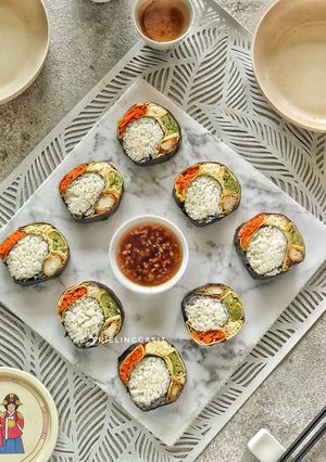 Foto resep Gimbab with Cheese