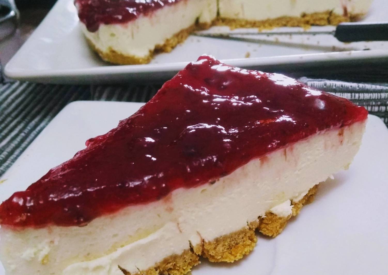 Cheesecake Sin Horno Receta De Leila Leguizamon- Cookpad