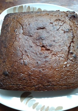 Une photo de Brownie chocolat au lait et coco