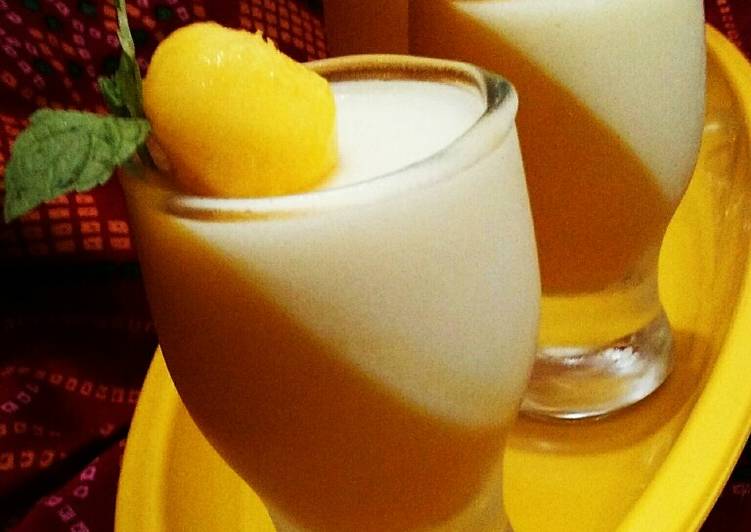 Steps to Prepare Quick Mango panna cotta