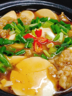 Hình của món Đậu hũ Tứ Xuyên.