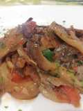 Funghi Pleurotus con Pomodorini Freschi