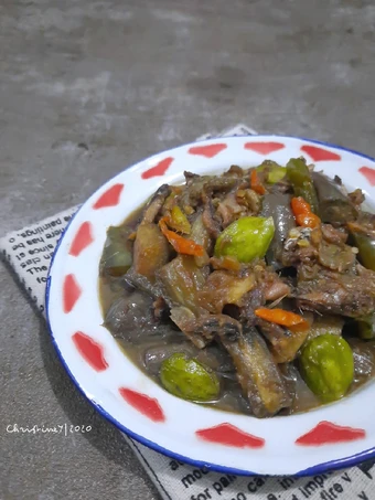 Langkah Mudah untuk Menyiapkan Resep 14. Oseng Klotok Terong Pete yang Bikin Ngiler Anti Ribet, Lezat