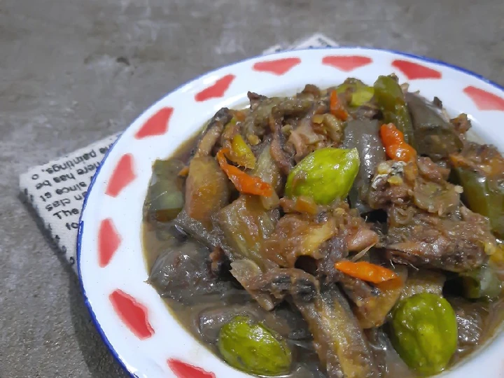 Langkah Mudah untuk Menyiapkan Resep 14. Oseng Klotok Terong Pete yang Bikin Ngiler Anti Ribet, Lezat