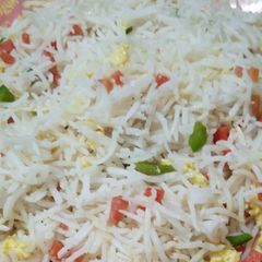 A picture of Egg fried rice.
