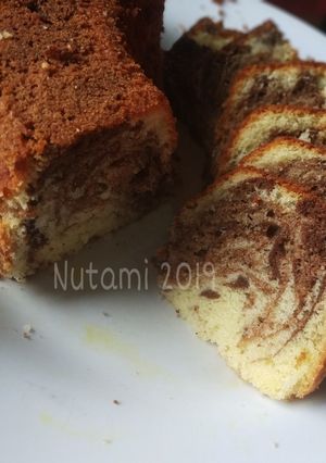 Foto resep Marble cake anti gagal