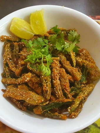 Recipe Crispy Okra Fry (Kurkuri Bhindi) which Delicious
