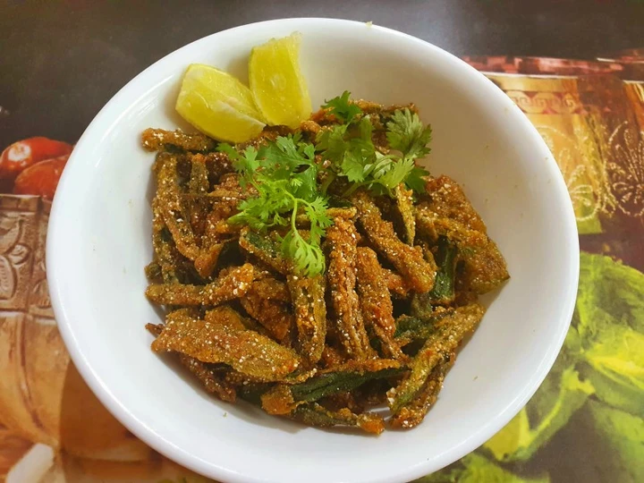 Recipe Crispy Okra Fry (Kurkuri Bhindi) which Delicious