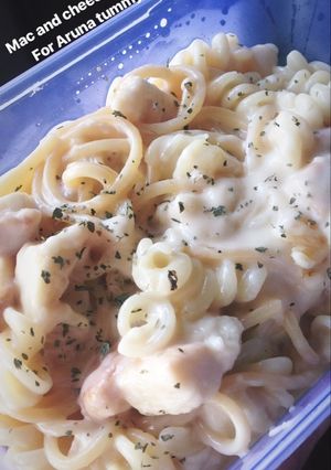 Foto resep Mac and Cheese Creamy No Baked MPASI 12+