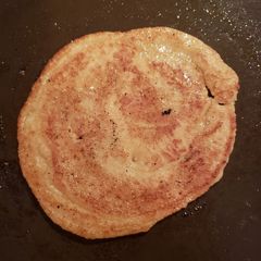 Sweet eggless pancakes A picture of Sweet eggless pancakes.