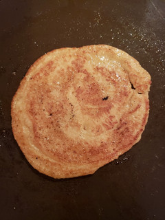 A picture of Sweet eggless pancakes.