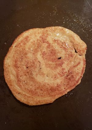 A picture of Sweet eggless pancakes.