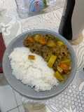 Japanesse Beef Slice Curry / Beef Slice Kari