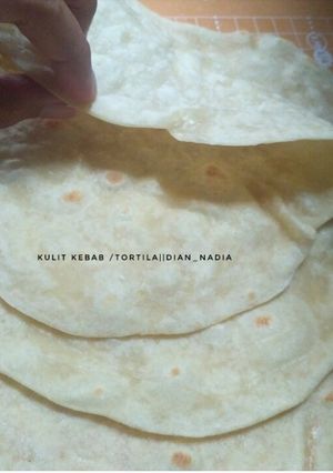 Foto resep Kulit kebab / tortila