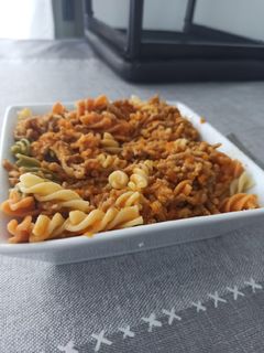 Una foto de Pasta a la Boloñesa Mambo